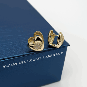 9121359 ESX Arete Huggie Oro Laminado