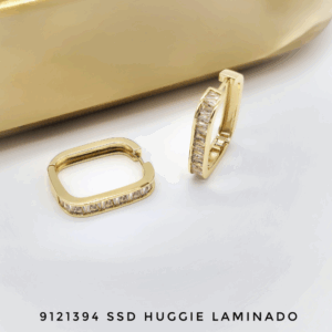 9121394 SSD Arete Huggie Oro Laminado