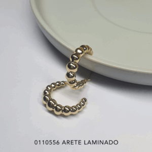 0110556 Arete Oro Laminado