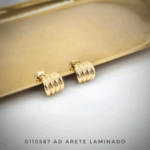 0110587 AD Arete Oro Laminado