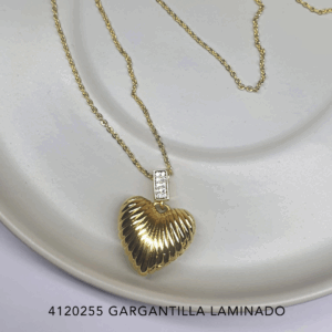 4120255 Gargantilla Oro Laminado
