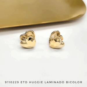 9110229 ETD Arete Huggie Oro Laminado